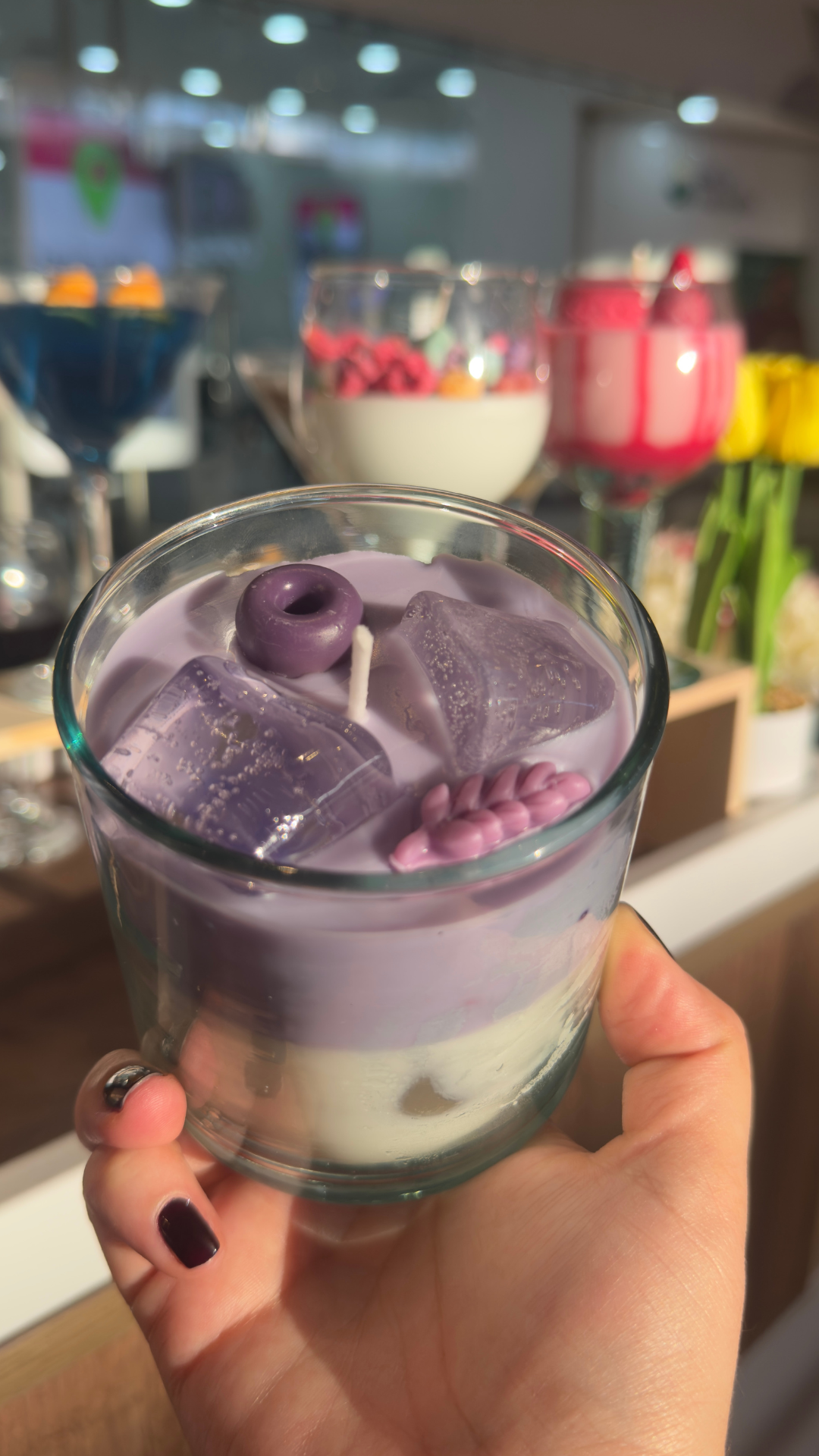 Iced Lavender Latte