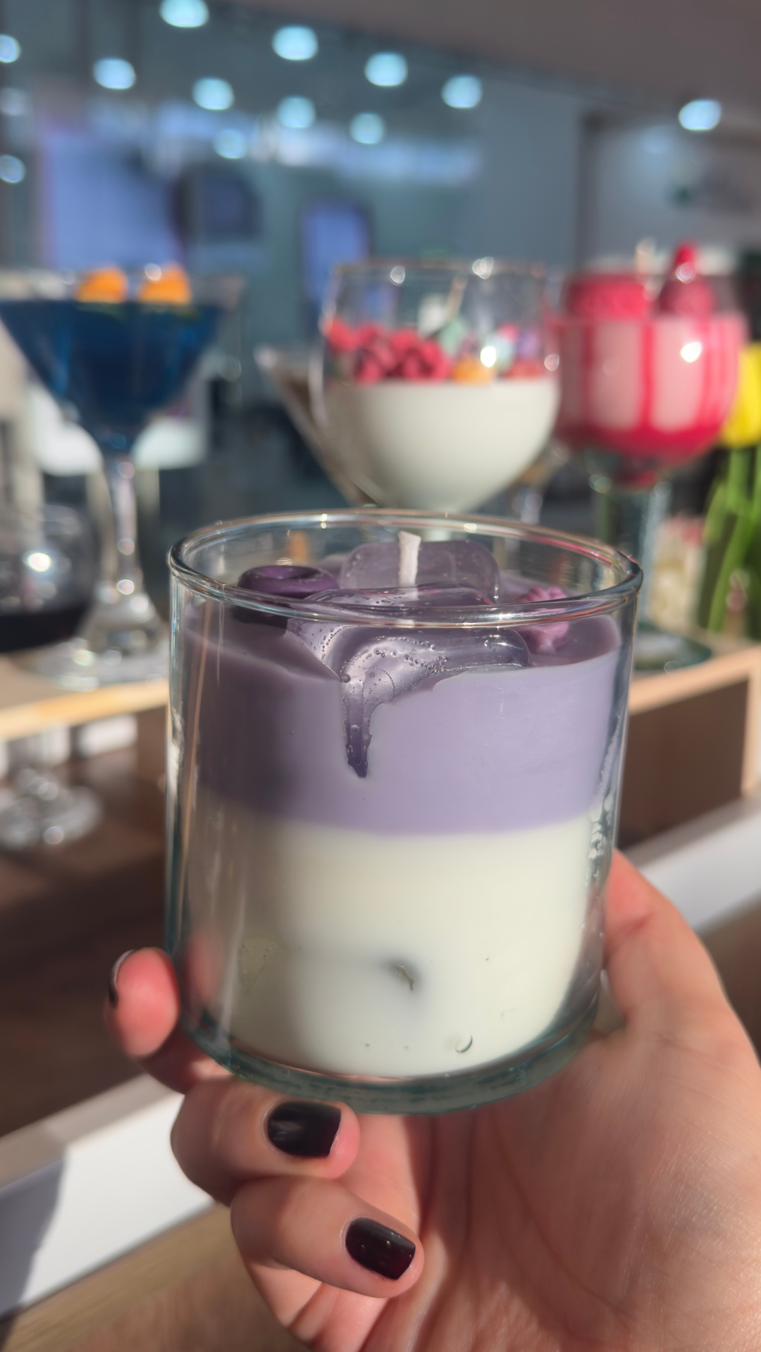 Iced Lavender Latte