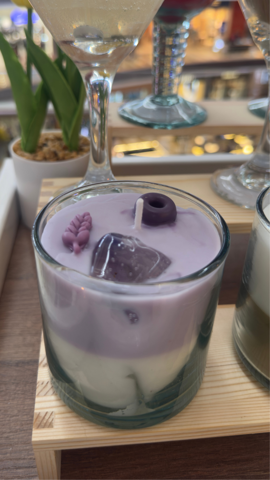 Iced Lavender Latte